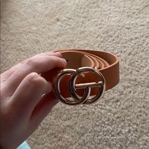 Tan/Peachy Boutique G-Belt